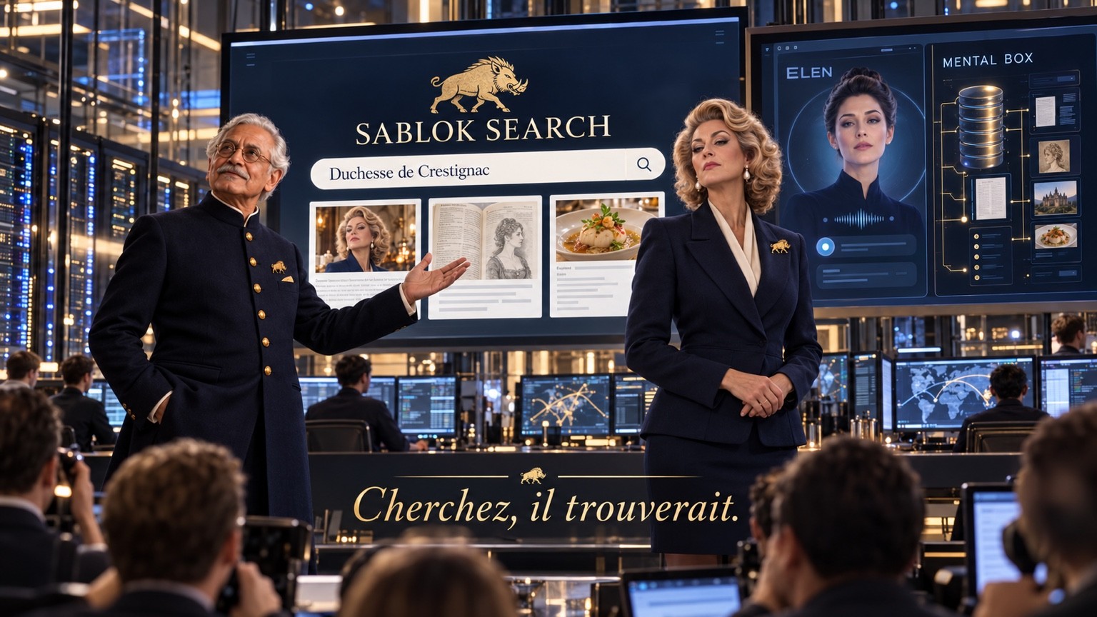 La DdC présente Sablok Search : « Cherchez, il trouverait »