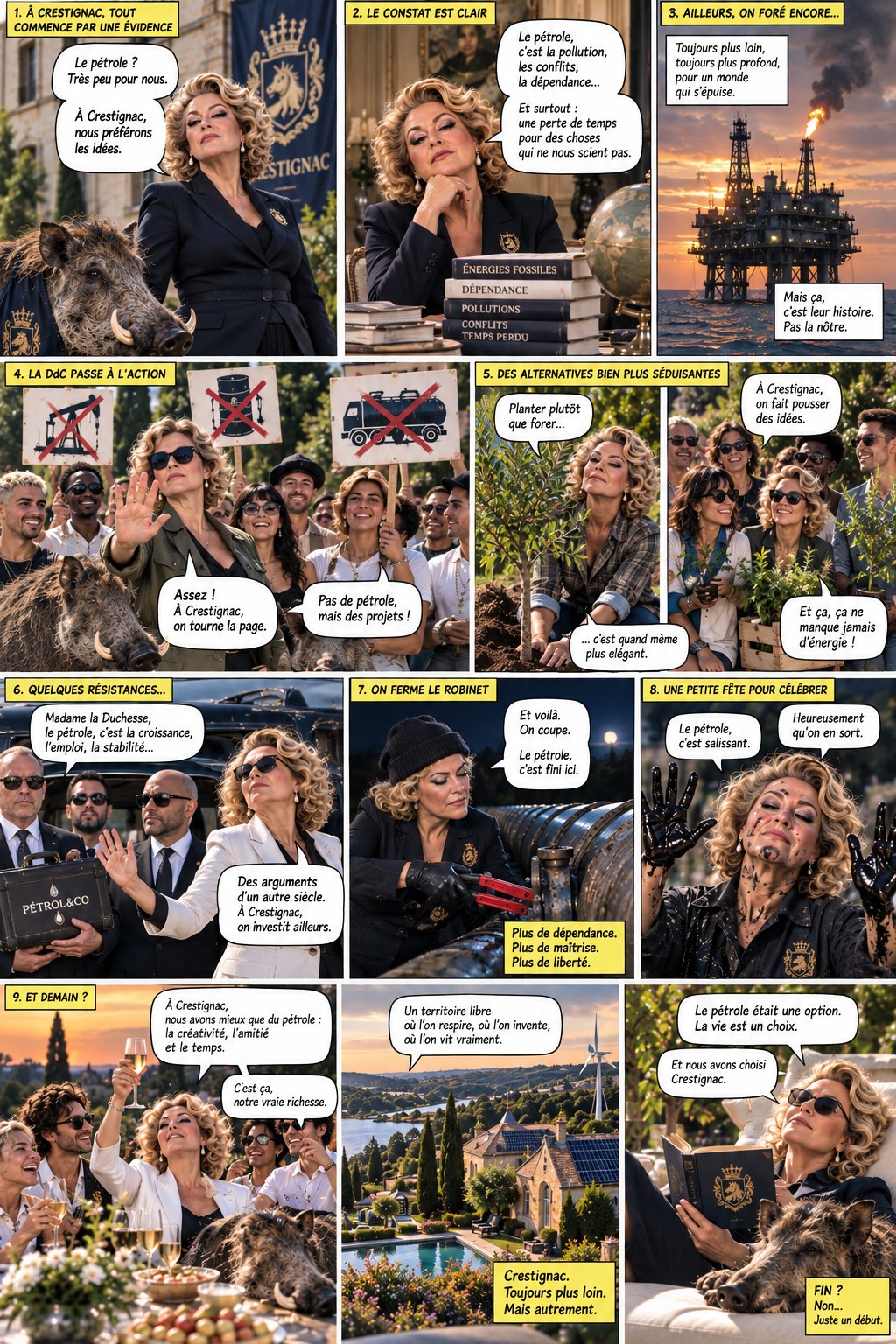 La DdC Takes on Oil — A Photo Story